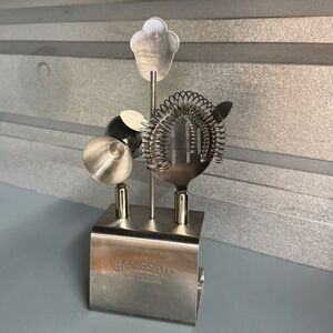 Jameson Irish Whiskey 3-Piece Bar Tool Set w/ Stand Bartend Kit Distillery Promo